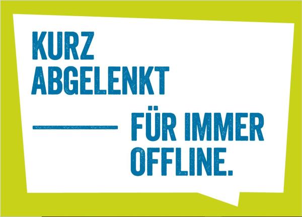 "ECHT JETZT?!" Postkarte Kurz abgelenkt